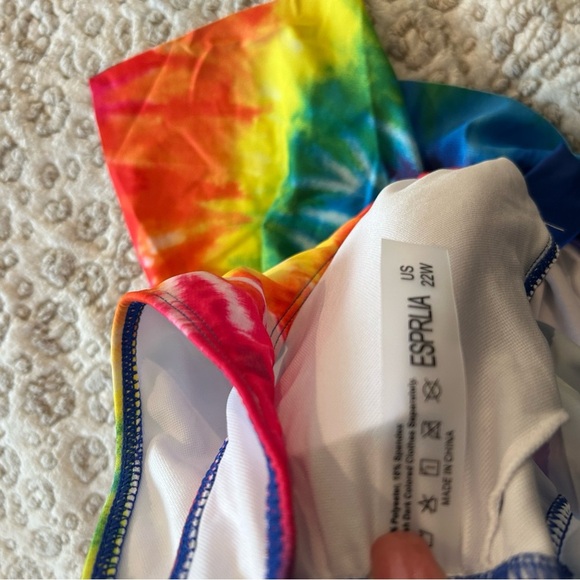 NWOT Esprelia Womens Plus Size 22W Tankini Set - Picture 6 of 8